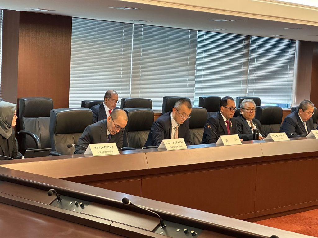 Kunjungan Kerja ke Jepang, Menhub Bahas Pengembangan Transportasi Tanah Air