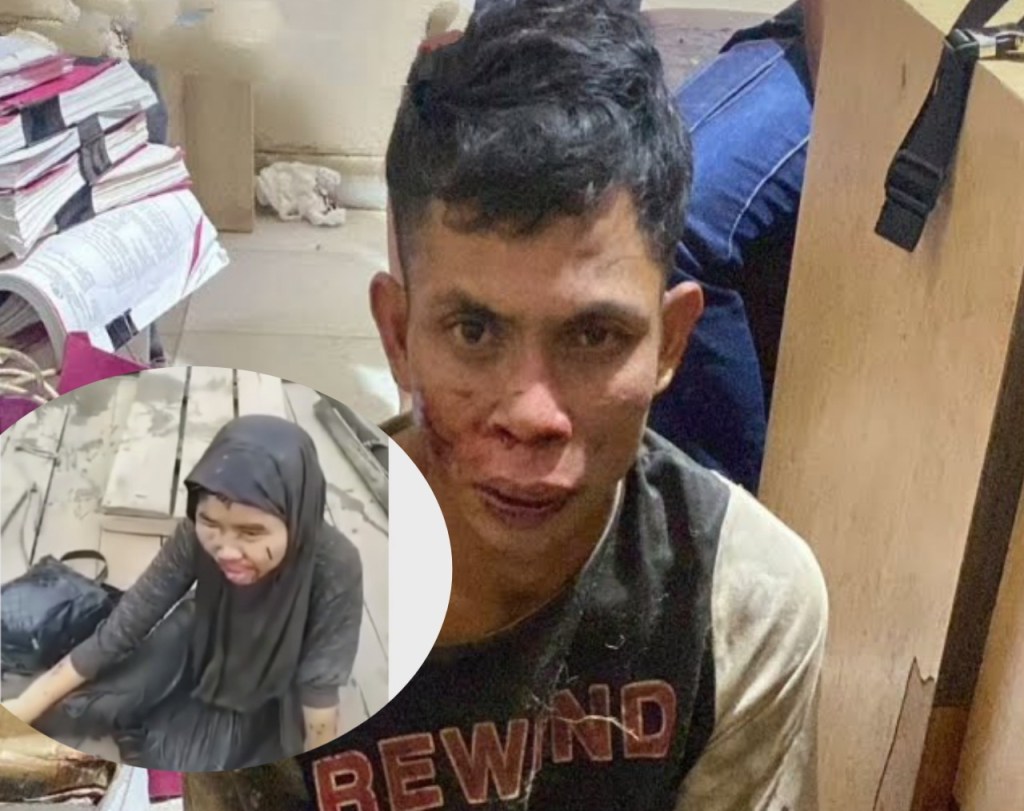 Pelaku yang Hendak Perkosa Santriwati di Indragiri Hilir Ditangkap, Wajahnya Babak Belur