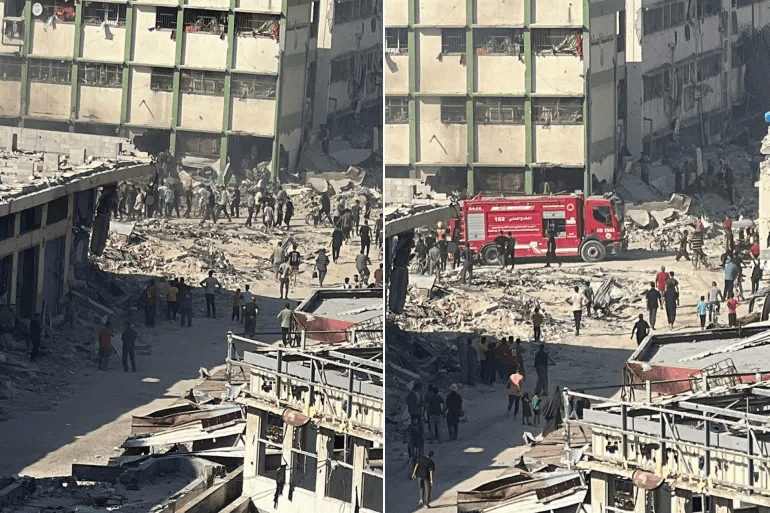 Pembantaian Terbaru di Gaza, Israel Bom Sekolah Tempat Pengungsi